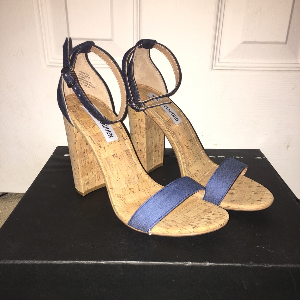 Steve Madden Cork Heels